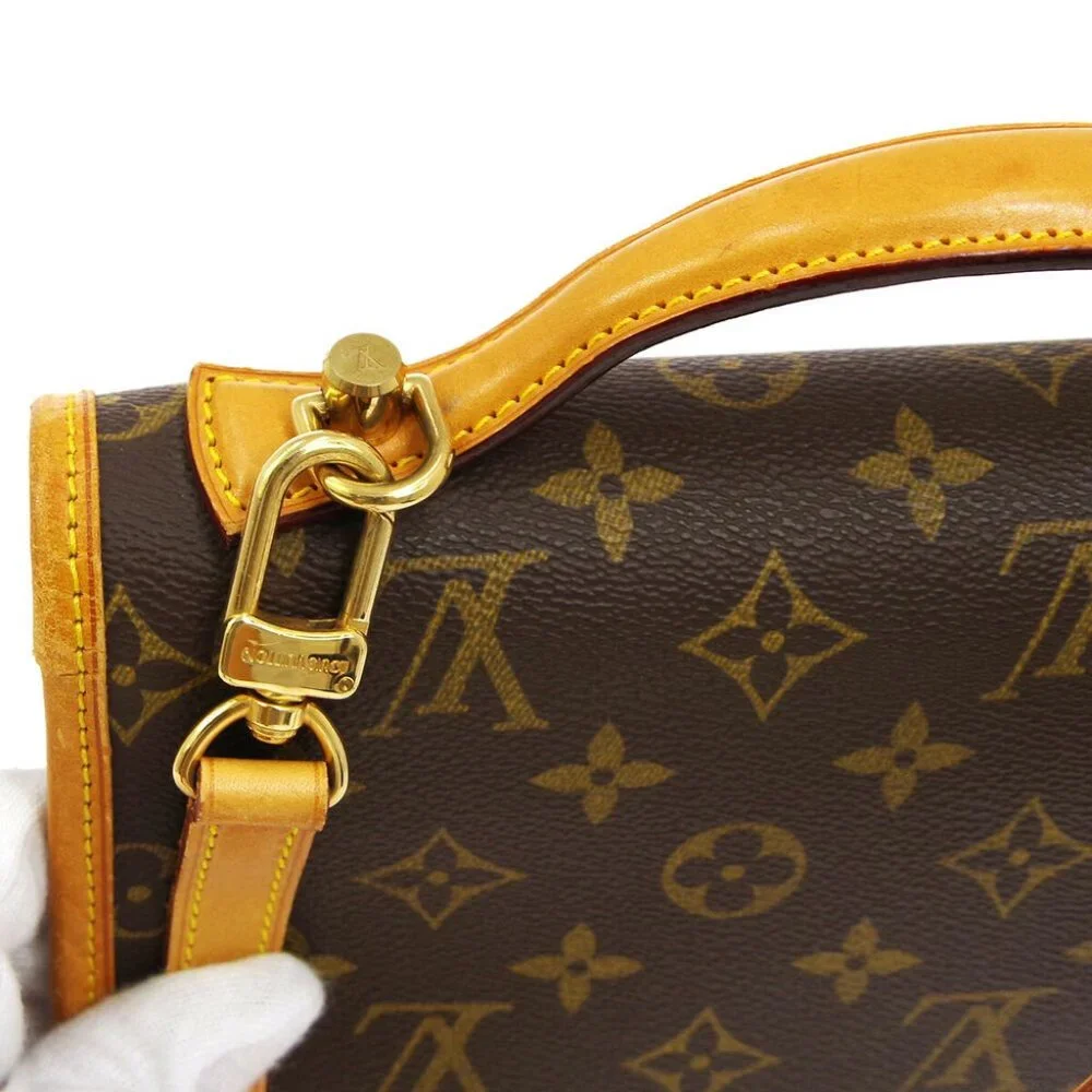 Authentic LOUIS VUITTON BEL AIR 2WAY BUSINESS HAND BAG MI0030 MONOGRAM - Picture 6 of 12